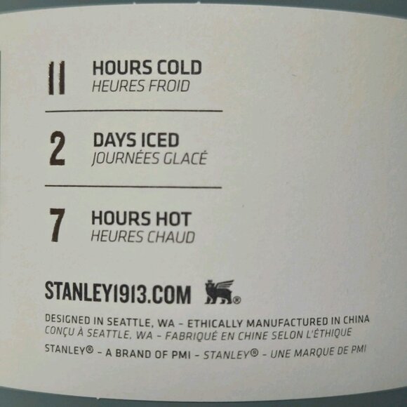 Stanley The Quencher H2.0 FlowState Tumbler 40 oz Shale New Open Box - Picture 8 of 13